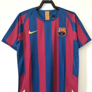2005/2006 Retro Barcelona Home League Edition Football Shirt