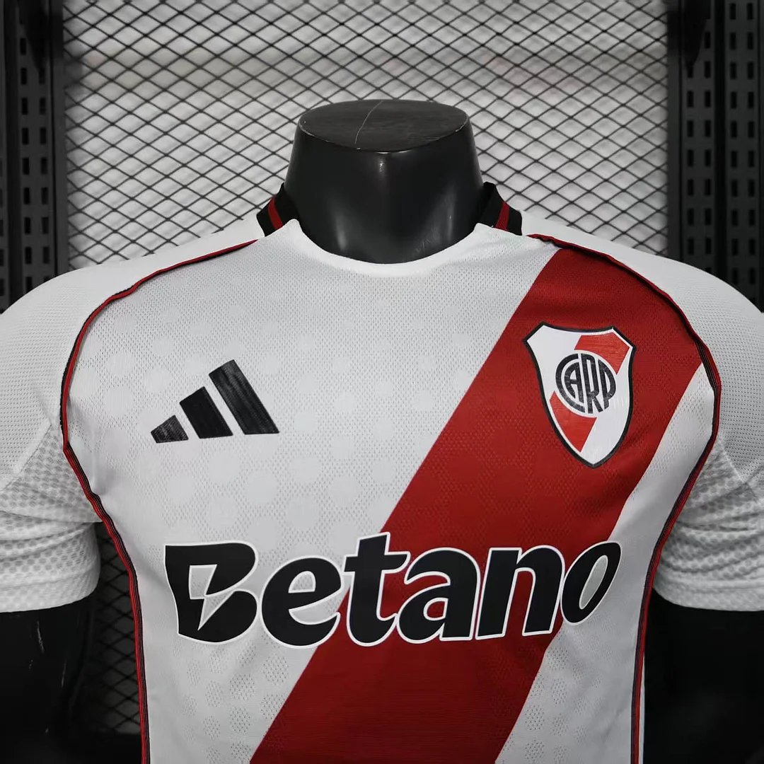 2025/2026 Player Version River Plate Home Football Shirt 1:1 Thai Quality - 图片 3
