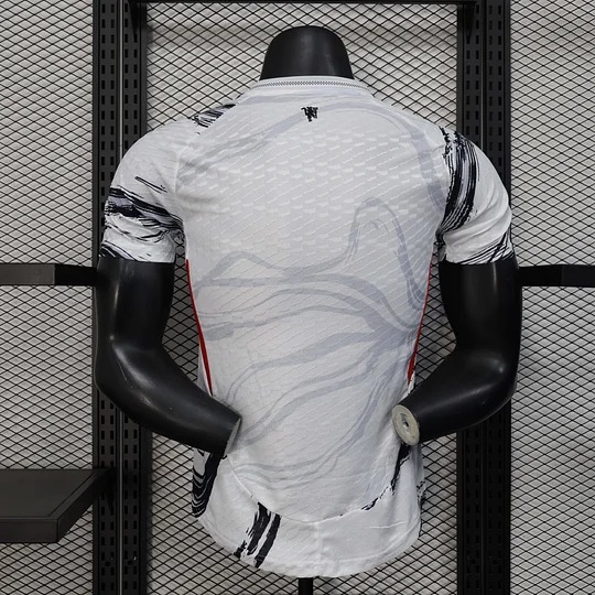 2025/2026 Player Version Manchester United Pecial Edition White Football Shirt 1:1 Thai Quality - 图片 2