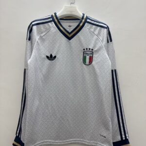 2026 Long Sleeved Italy Away Soccer Shirt 1:1 Thai Quality