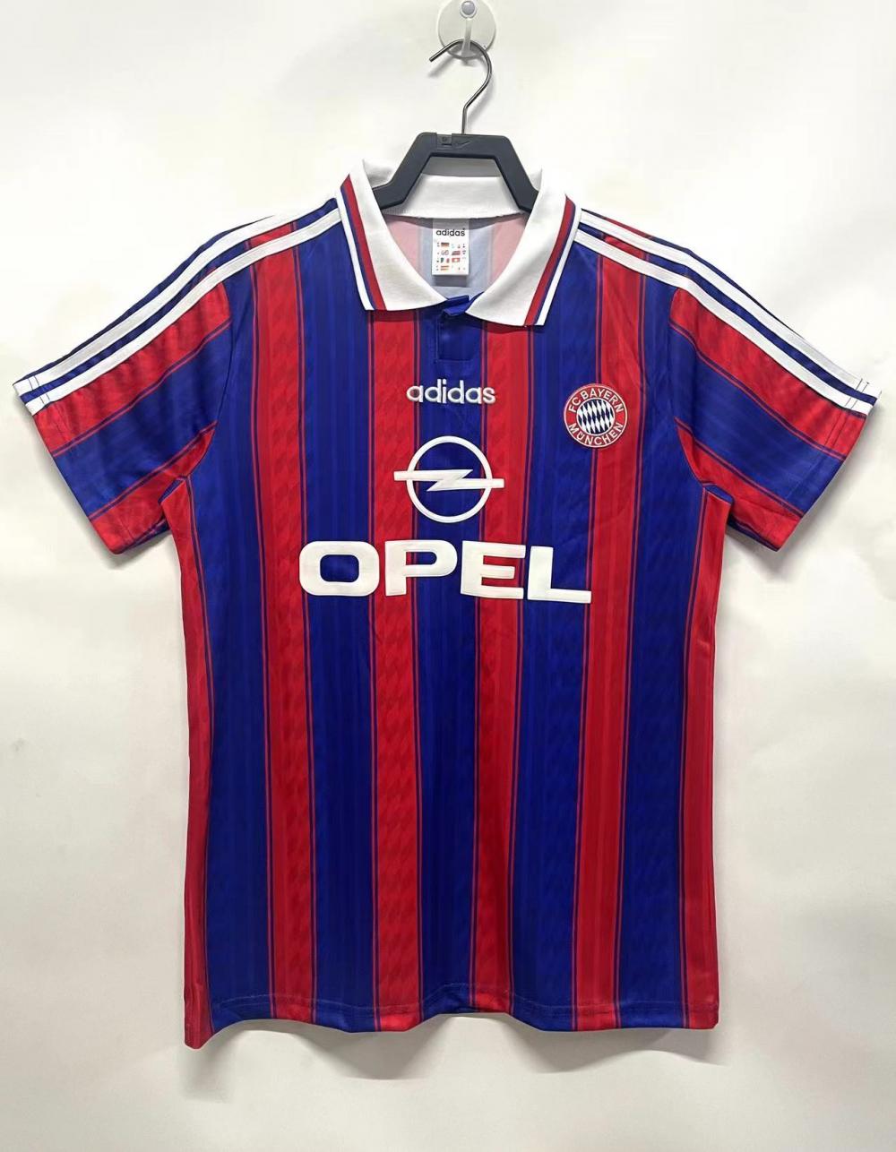 1995/1997 Retro Bayern Munich Home Football Shirt 1:1 Thai Quality