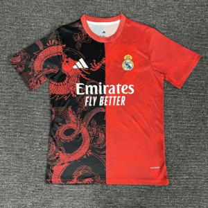 2025/2026 Real Madrid Special Edition Red Black Football Shirt 1:1 Thai Quality