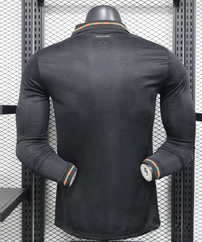 2026 Long Sleeve Player Version Portugal Special Edition Black Football Shirt 1:1 Thai Quality - 图片 2