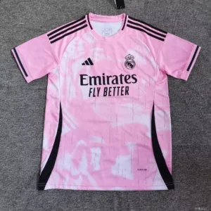 2025/2026 Real Madrid Special Edition Pink Football Shirt 1:1 Thai Quality