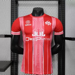 2025/2026 Player Version Olympique de Marseille Special Edition Red Football Shirt 1:1 Thai Quality