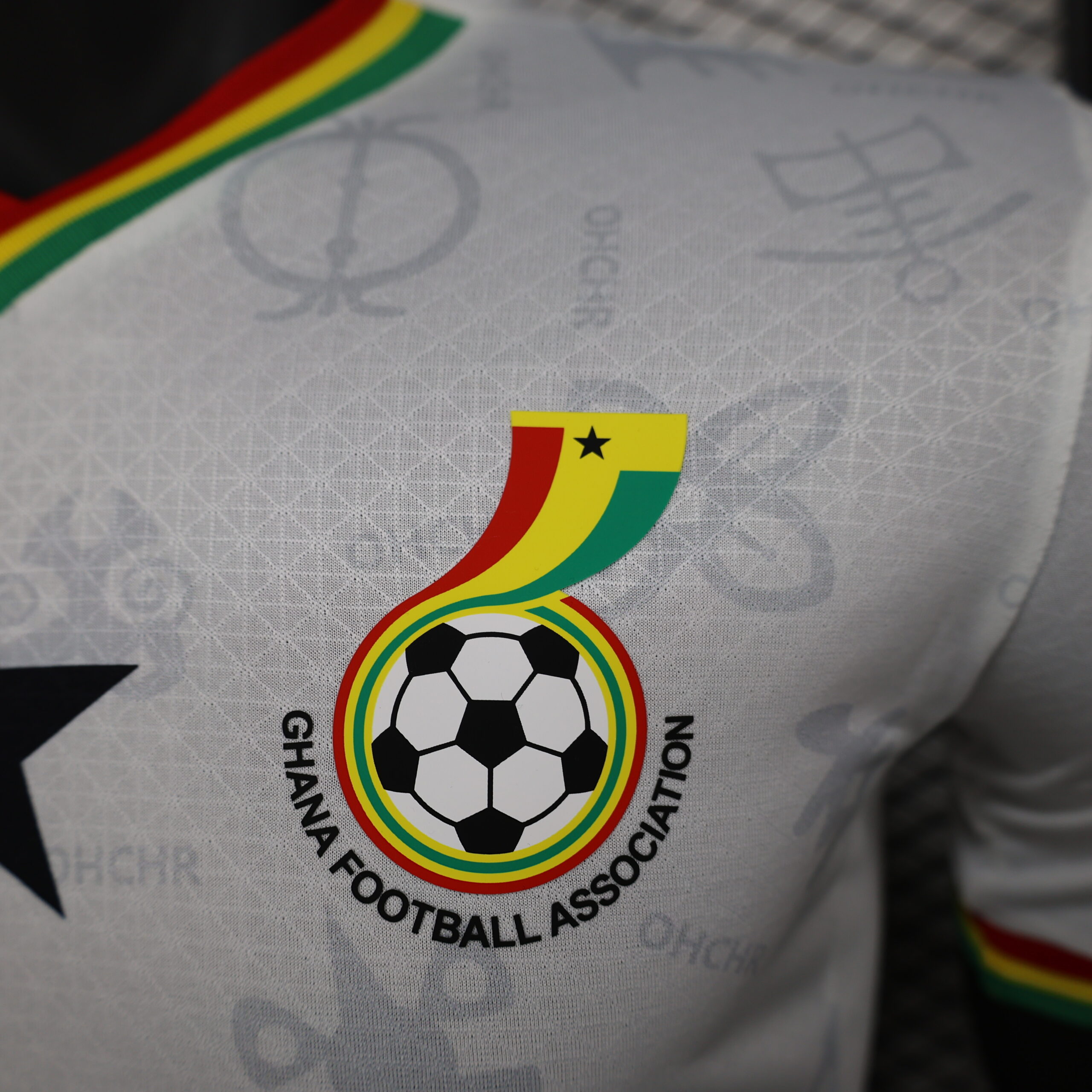 2025 Player Version Ghana National Home Football Shirt 1:1 Thai Quality - 图片 4