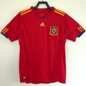 2010 Retro Spain Home Football Shirt 1:1 Thai Quality