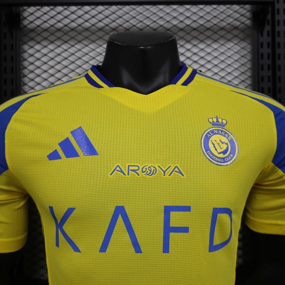 2024/2025 Player Version Al-Nassr Home Football Shirt 1:1 Thai Quality - 图片 3