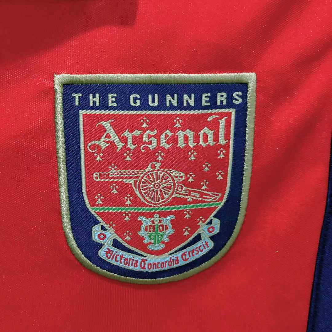 1998/1999 Retro Arsenal Home Football Shirt 1:1 Thai Quality - 图片 6