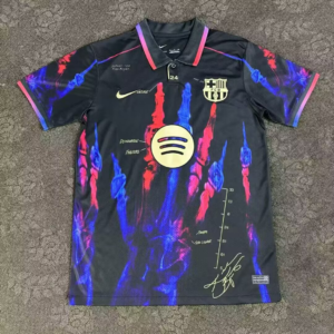 2025/2026 Barcelona Special Edition Dark Blue Football Shirt 1:1 Thai Quality