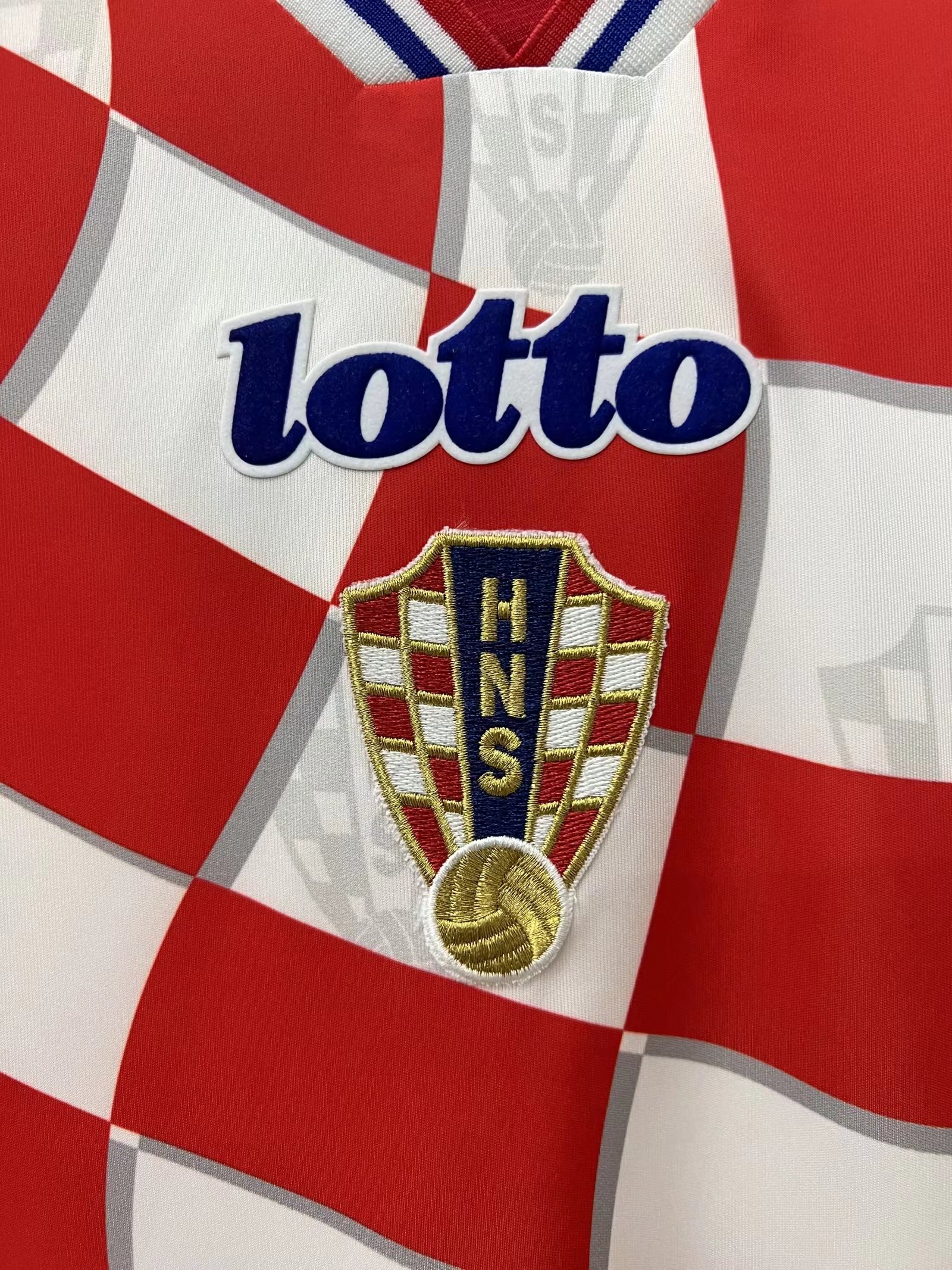 1998 Retro Croatia Home Soccer Shirt - 图片 4