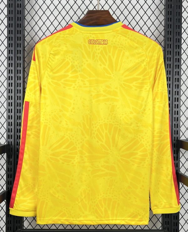 2026 Long Sleeves Colombia National Team Home Football Shirt 1:1 Thai Quality - 图片 2