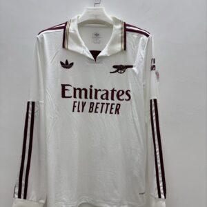 2025/2026 Long Sleeve Arsenal Third Away Football Shirt 1:1 Thai Quality