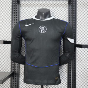 2025/2026 Player Version Chelsea Third Away Long Sleeve Football Shirt 1:1 Thai Quality