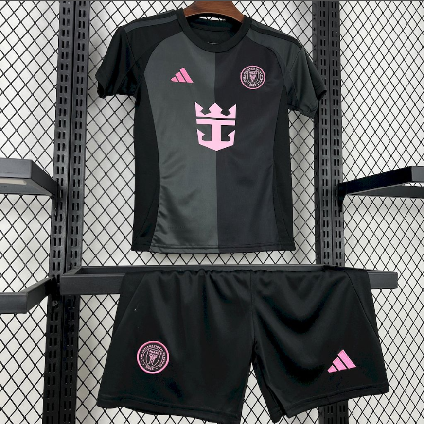 2025/2026 Inter Miami Away Soccer Jersey 1:1 Thai Quality Kids Size - 图片 3