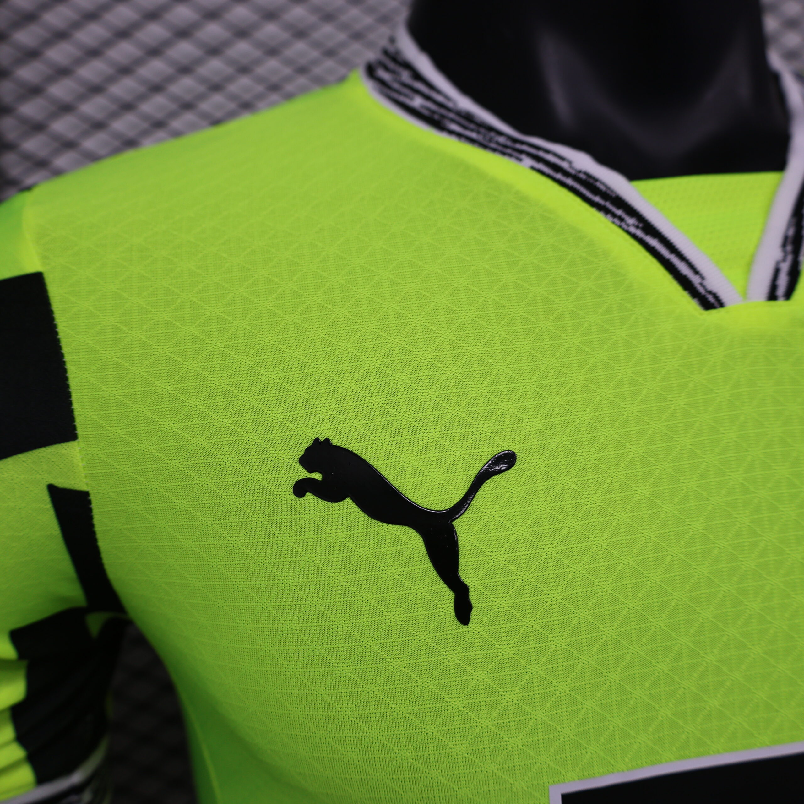 2025/2026 Player Version Dortmund Special Edition Fluorescent Green Football Shirt 1:1 Thai quality - 图片 4