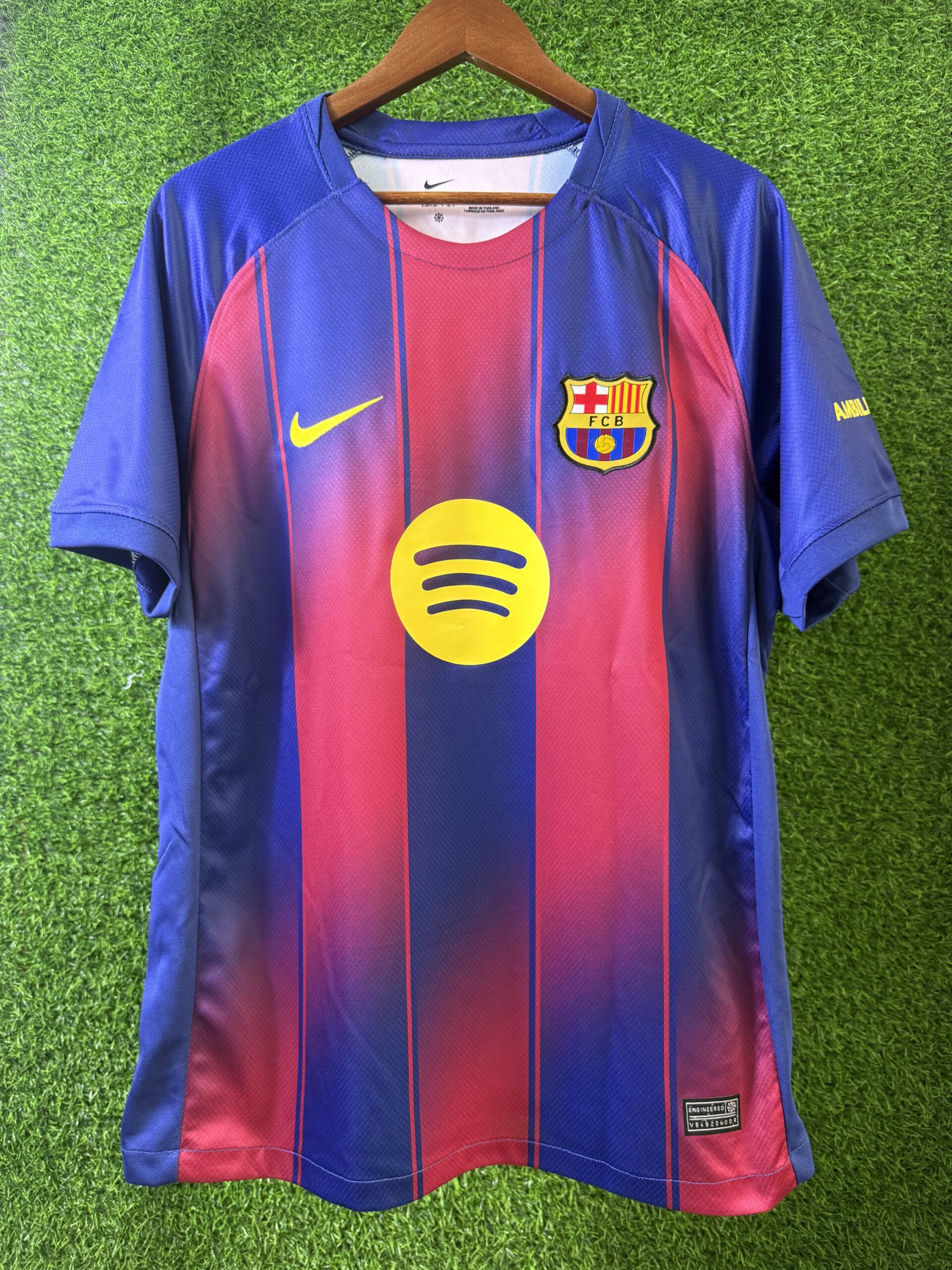 LAMINE YAMAL #10 2025/2026 Barcelona Home Football Shirt 1:1 Thai Quality - 图片 2