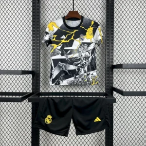 2025/2026 Real Madrid Collaboration With Marvel Football Shirt 1:1 Thai Quality Kids Size