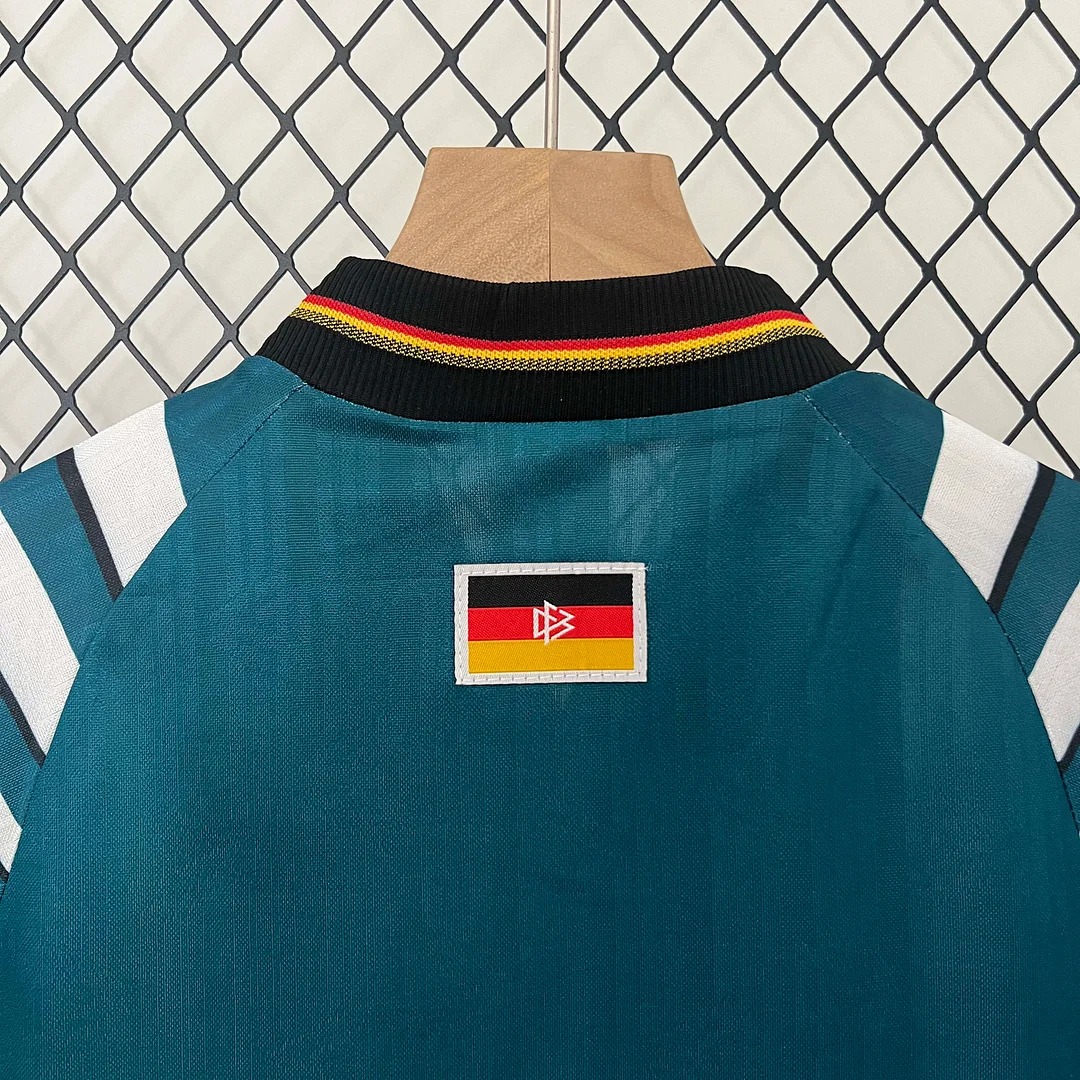 1996 Retro Germany Away Soccer Jersey 1:1 Thai Quality Kids Size - 图片 4
