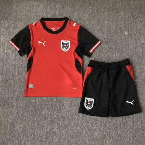 2026 Austria National Team Home Football Shirt 1:1 Thai Quality Kids Size