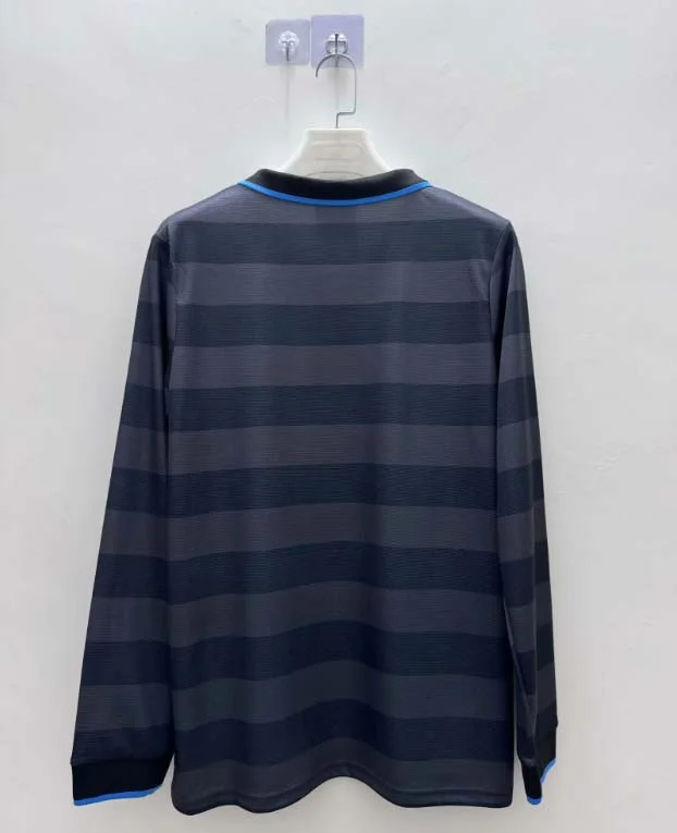 1997/1998 Retro Long Sleeve Inter Milan Third Away Football Jersey 1:1 Thai Quality - 图片 2