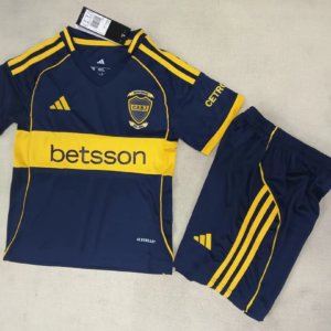 2025/2026 Boca Juniors Home Football Shirt 1:1 Thai Quality Kids Size
