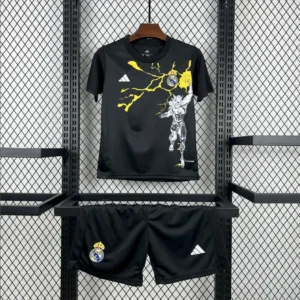 2025/2026 Real Madrid Special Edition Black Football Shirt 1:1 Thai Quality Kids Size