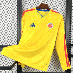 2026 Long Sleeves Colombia National Team Home Football Shirt 1:1 Thai Quality