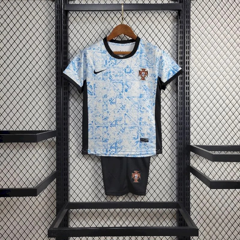 2024 Portugal Away Football Shirt 1:1 Thai Quality Kids Size