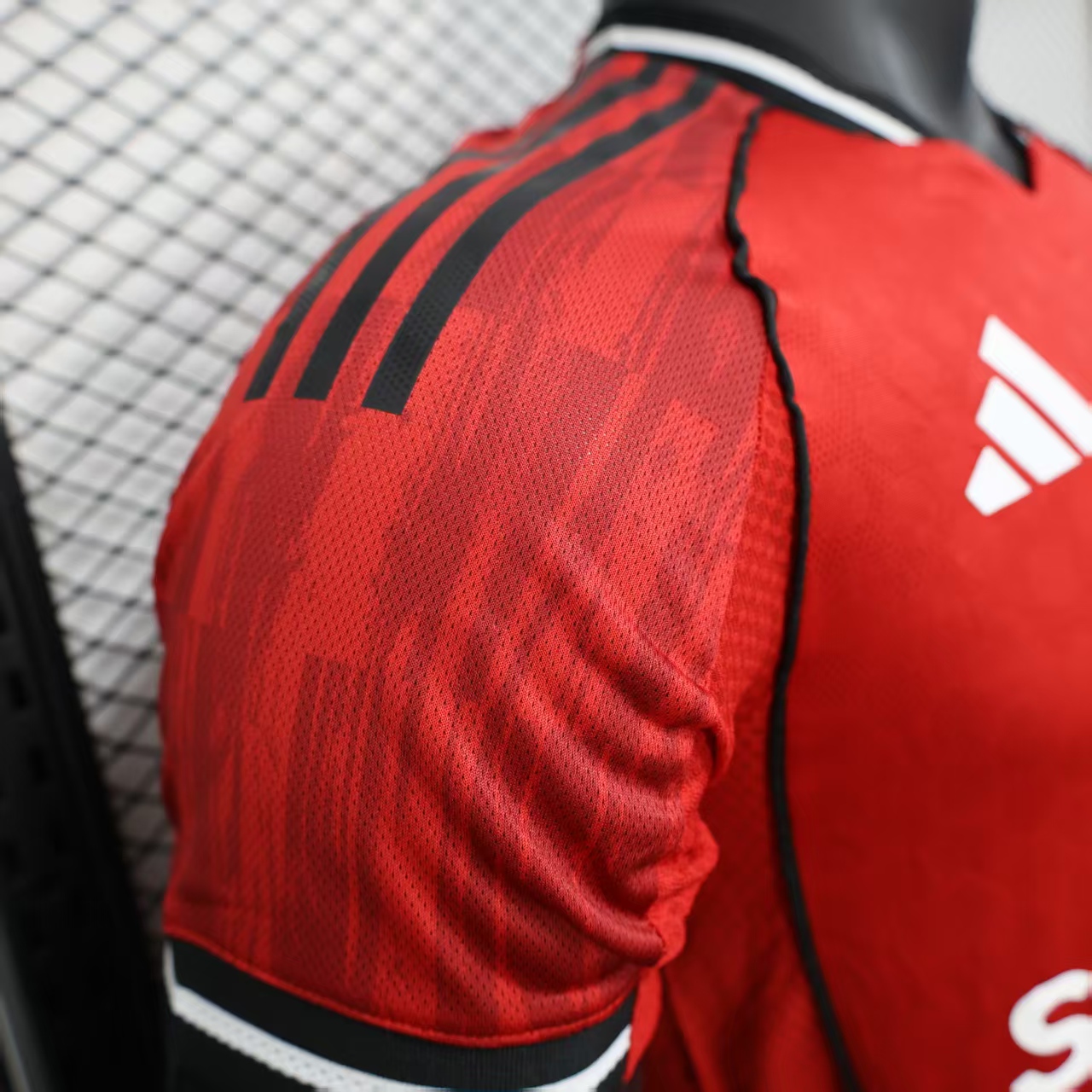 2025/2026 Player Version Manchester United Home Football Shirt 1:1 Thai Quality - 图片 7
