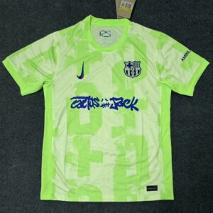 2024/2025 Barcelona Third Away Limited Edition TRAVIS SCOTT Football Shirt 1:1 Thai Quality