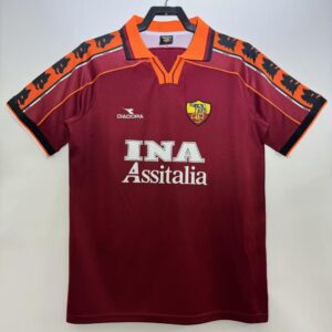1998/1999 Retro Roma Home Football Jersey 1:1 Thai Quality