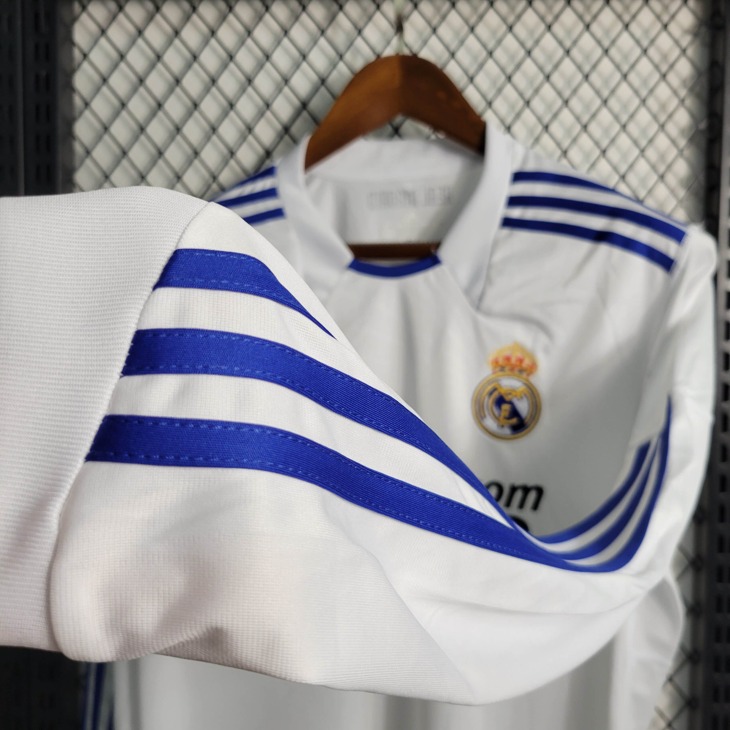 2010/2011 Retro Long Sleeve Real Madrid Home Soccer Jersey 1:1 Thai Quality - 图片 8