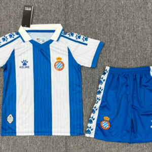 2025/2026 Espanyol Home Football Shirt 1:1 Thai Quality Kids Size