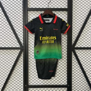 2025/2026 AC Milan Special Edition Black Football Shirt 1:1 Thai Quality Kids Size
