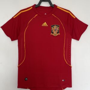 2008 Retro Spain National Team Home Football Shirt 1:1 Thai quality