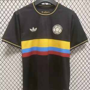 2024/2025 Colombia National Team 100th Anniversary Edition Black Football Shirt 1:1 Thai Quality