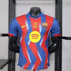 2025/2026 Player Version Barcelona Fourth Away Supercopa Football Shirt 1:1 Thai Quality