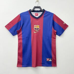 1998/1999 Retro Barcelona Home Football Shirt 1:1 Thai Quality