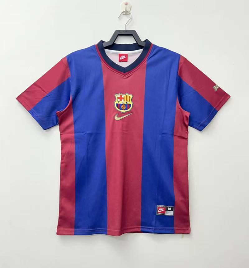 1998/1999 Retro Barcelona Home Football Shirt 1:1 Thai Quality
