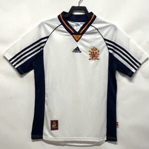 1998 Retro Spain National Team Away Football Shirt 1:1 Thai Quality