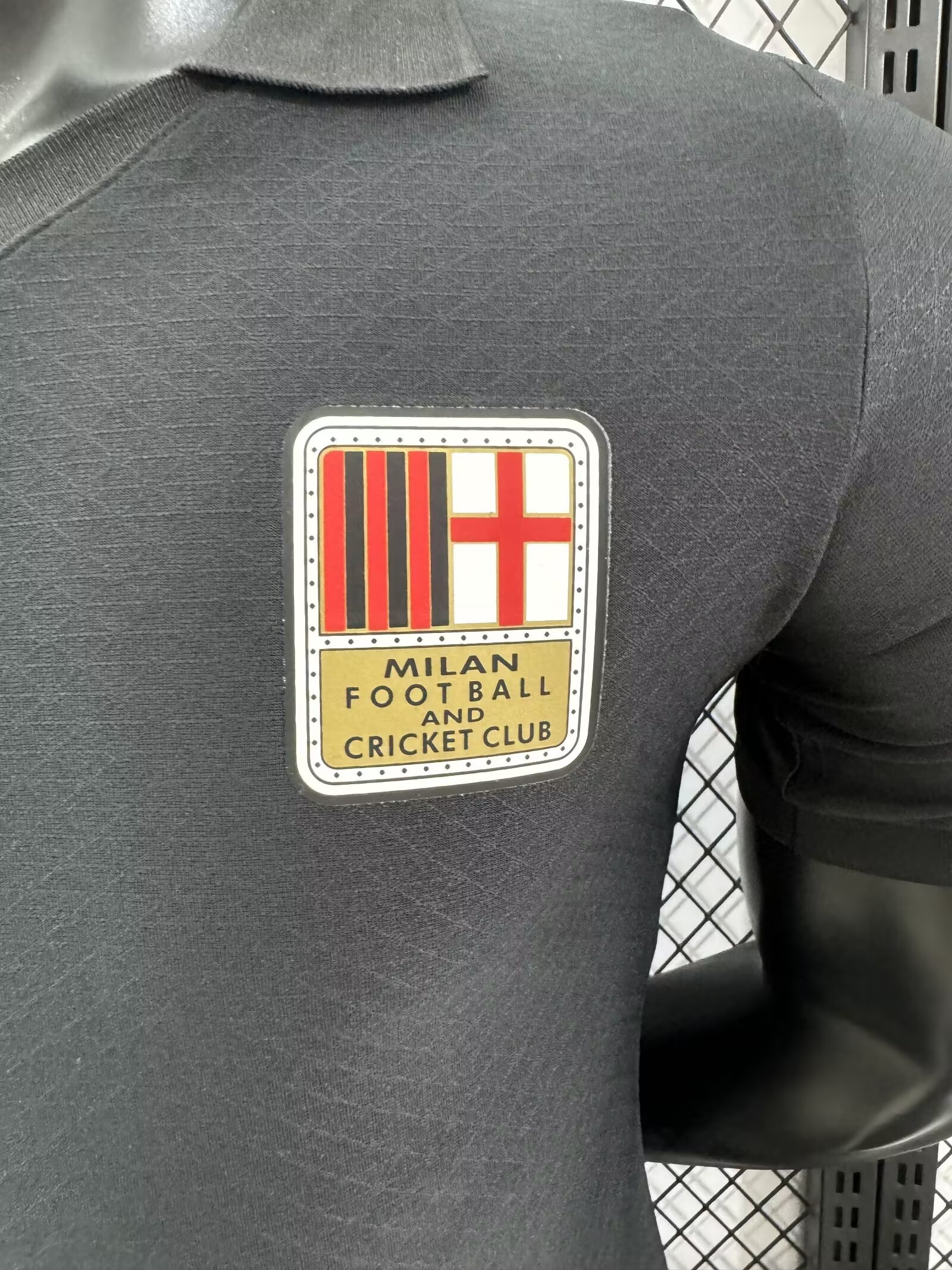 2024/2025 Player Version AC Milan 125th Anniversary Edition Black Football Shirt 1:1 Thai Quality - 图片 4