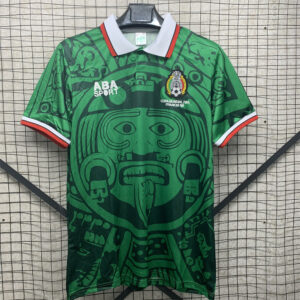 1998 Retro Mexico National Team Home Football Shirt 1:1 Thai Quality