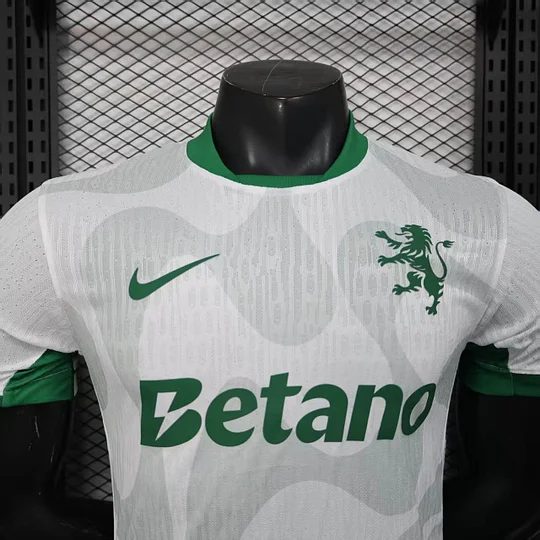 2025/2026 Player Version Sporting Lisbon Away Football Shirt 1:1 Thai Quality - 图片 3