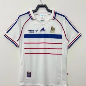 1998 Retro France Away Football Shirt