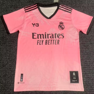 2021/2022 Retro Madrid Y3 Pink Football Shirt 1:1 Thai Quality