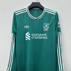 2025/2026 Liverpool Third Away Long Sleeve Soccer Jersey 1:1 Thai Quality
