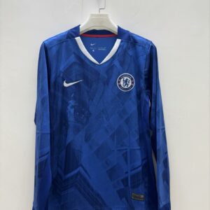 2025/2026 Long Sleeve Chelsea Home Football Shirt 1:1 Thai Quality