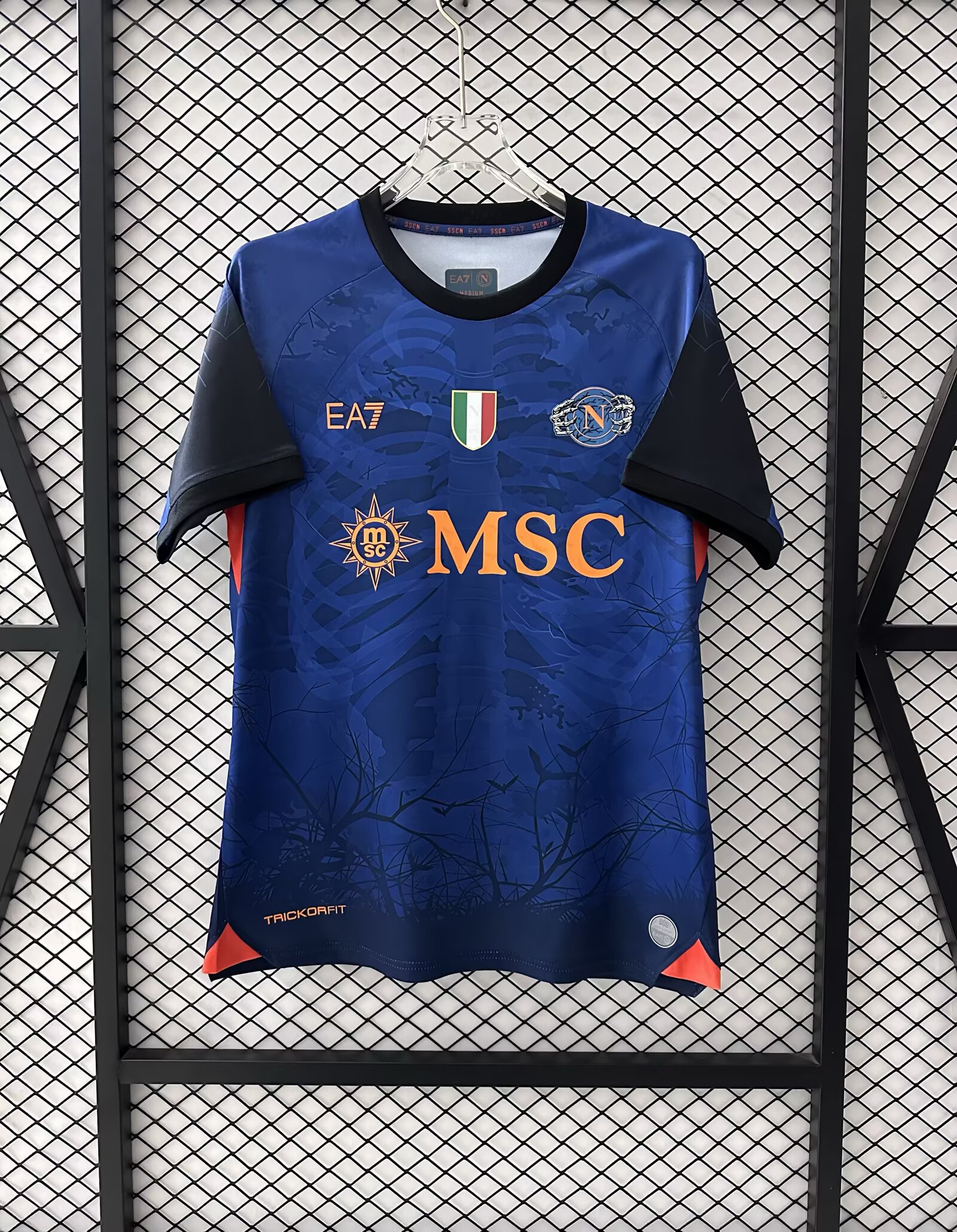 2025/2026 Napoli Halloween Blue Soccer Jersey 1:1 Thai Quality
