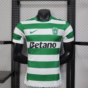 2025/2026 Player Version Sporting Lisbon Home Football Shirt 1:1 Thai Quality